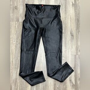 Spanx faux leather leggings- PL